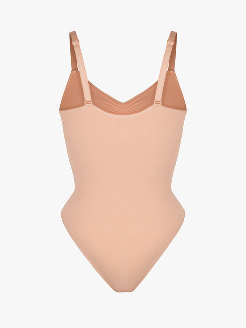 Well-in Vogue Seamless Chest Support Waist Control Shapewear Bodysuit